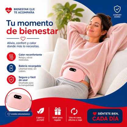 🔥 OLVÍDATE DE LOS CÓLICOS. RECIBE CALOR + MASAJE EN 3 SEGUNDOS 🔥